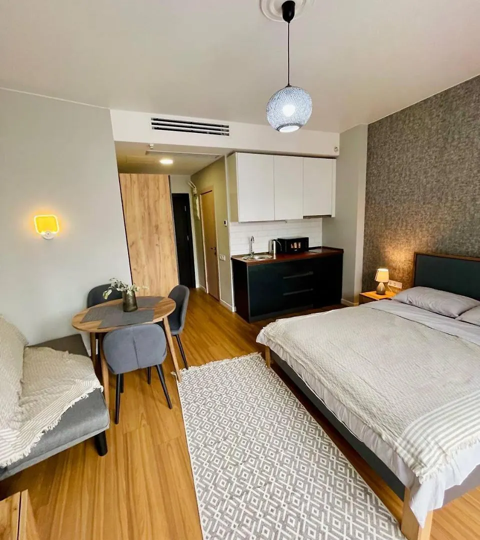 Appartement Studio White Sails First Line Swimming Pool Batoumi Géorgie